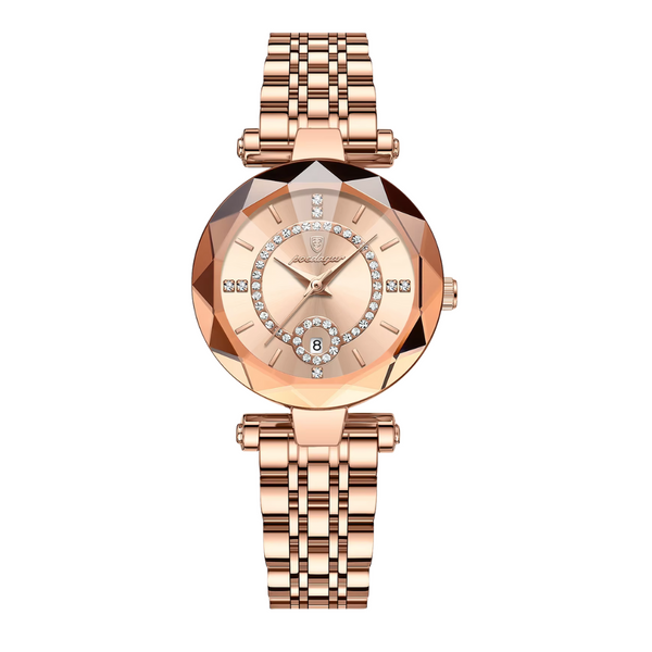 POEDAGAR Luxury Watch For Woman High Quality Diamond Ladies Quartz Watch Waterproof Date Stainless Steel Women Watches reloj