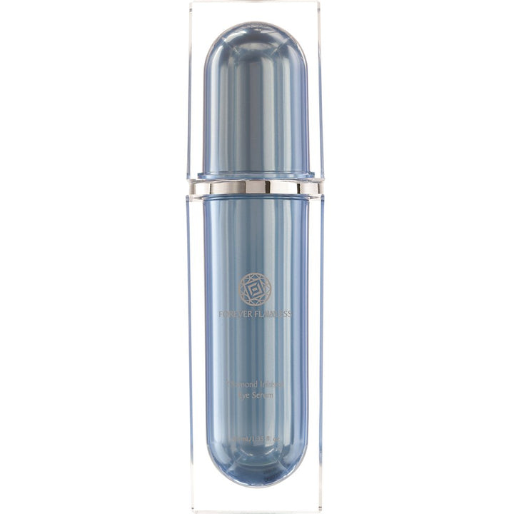 Forever Flawless Diamond Infused Eye Serum. Blue Diamond Eye Serum Formulated to Diminish Puffiness, Bags, Dark Circles, Wrinkles, and Fine-Lines around the Eyes.