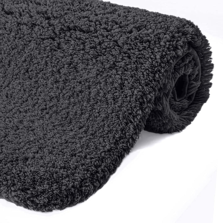 Absorbent Bath Mat 40x60cm Non Slip Quick Dry Soft Floor Rug for Bathroom Shower Tub Entry Washable Water Resistant Carpet (2 Pack (2 Pieces))